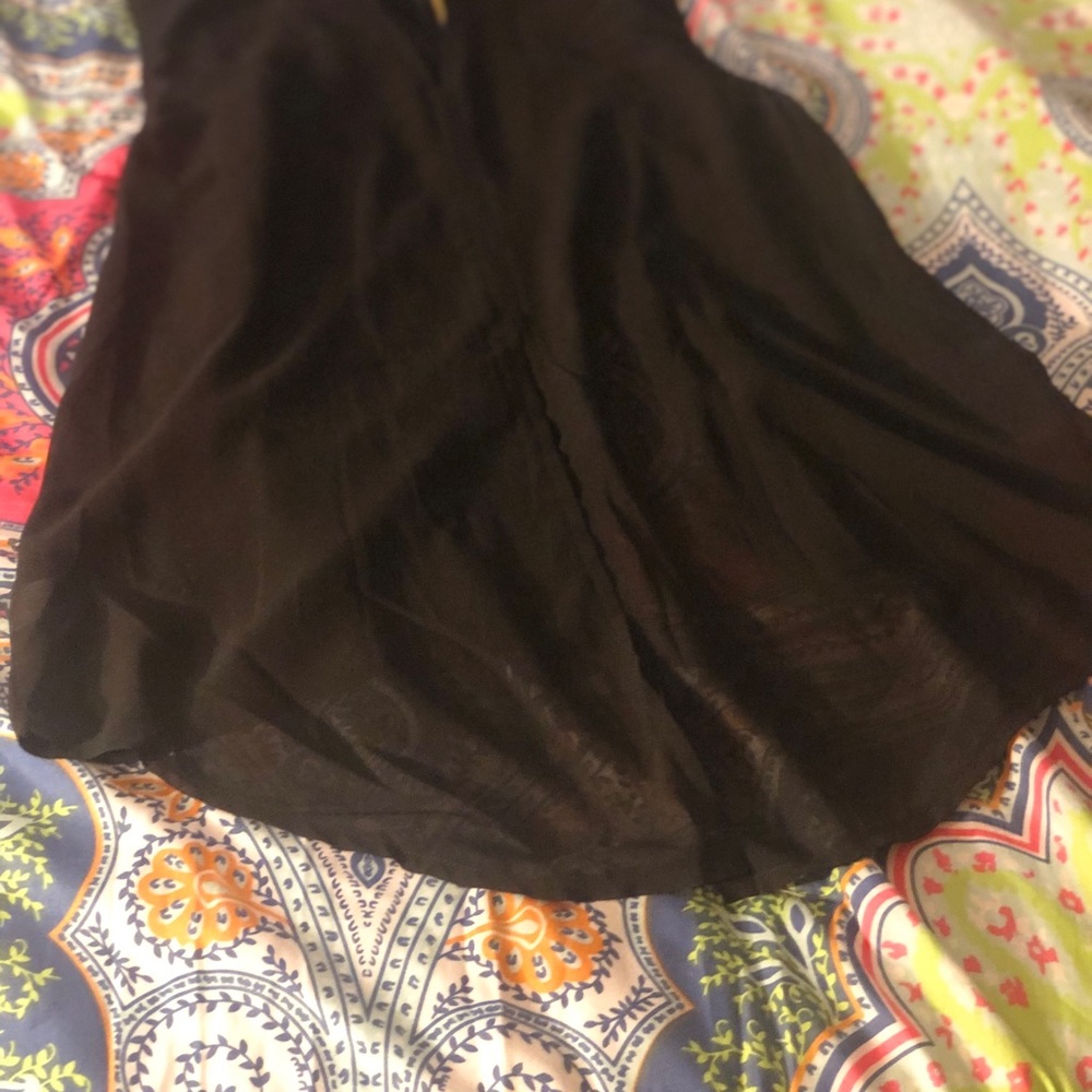 MACHINE BRAND WOMEN’S BLACK TUXEDO BLOUSE